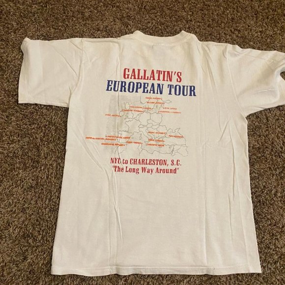 USCGC GALLATIN "Around the World" cruise T-shirt - Picture 2 of 2
